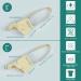 DYKOOK Bunion Corrector & Big Toe Straightener with Heel Strap for Pain Relief - 1 Pair Split Toe Separator for Hallux Valgus Corrector - Non-slip Bunion Protector - Beige (Small) - Buy Online on SooperMarket.com