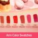 Jelly Lipstick Mud - Moisturizing Matte Velvet Lip Glaze & Cheek Blush with Aloe Vera | High Pigment Long Lasting Lip Makeup (05#Cupid 1 OZ - Buy Online on SooperMarket.com