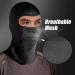 Rotto Storm Hood Cooling Balaclava - Summer Silk Face Mask for Motorcycle Bicycle Fishing | Unisex Sun Protection - Size 03 Black - Buy Online on SooperMarket.com