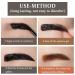 Peel Off Tattoo Eyebrow Gel - Natural & Waterproof Eye Brow Makeup (Brown) - Buy Online on SooperMarket.com
