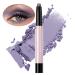 iGuzvaw Matte Eyeshadow Stick Cream to Powder Waterproof Eye Shadow Eyeliner Pencil Crayon Long Lasting buildable Neutral Eye Makeup (Shimmer 12 Periwinkle Purple)