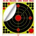 12 Inch & 7 Inch Self Adhesive Shooting Targets - Splatter Reactive with Cover-up Patches (30 Pack) - for Gun, Pistol, Rifle, Airsoft, Pellet Gun - Buy Online on SooperMarket.com