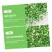 FRCOLOR 2pcs Eye Patch Ice Pack for Face and Breastmilk - Cooling Eye Pad for Hydrating and Compress - Green, 6.5X6.5X0.5CM - Buy Online on SooperMarket.com