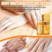Body Whitening Cream & Peeling Lotion - Orange Peel Skin Lightening Exfoliating & Pore Tightening for Dark Skin (2PCs) - Buy Online on SooperMarket.com