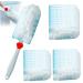 Electrostatic Duster with 30PCS Disposable Duster Refills Replacement Dusters for Cleaning 13.4x3.5 Dust Cleaner for Home Office Car Blinds Fans Furniture Cleaning Duster Dusters for Cleani