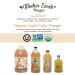 Mother Earth Organic Apple Cider Vinegar with The Mother | 2/16 oz Glass Bottles - Buy Online on SooperMarket.com