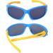 Kids Polarized Sports Sunglasses with Anti-Slip Band & Case | Flexible TR90 Frame for Boys & Girls 3-12 (Blue) - Buy Online on SooperMarket.com