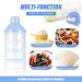 Milk Powder Dispenser Pot - BPA Free Formula Container for Travel & Outdoor Activities (Blue) - Buy Online on SooperMarket.com