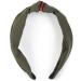styleBREAKER Olive Retro Headband for Women - Knotted Decorative Stripes Hairband | Trendy Hair Accessories 04026018 - Buy Online on SooperMarket.com