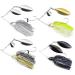 MadBite Spinnerbait Fishing Lures 4 pc Multi-Color Kits & 2 pc Kits Colorado & Willow Blades Includes Needle Point Stinger Hooks Available in 3/8 oz 1/2 oz and 5/8 oz Storage Box A:4 Pack(3/8oz) - 4 Colors - Double Willow / Colorado&Willow