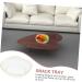 Anneome Kitchen Dried Serving Bowl Dessert Plastic Container Candy Fruit Household Food Storage Reusable 23.5X23.5X6CM White - Buy Online on SooperMarket.com