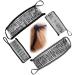 Bananen crest Clips vintage Bananen hair clip 4 pieces taizer stretchable socket ridge hair clip stretch dual ridge stretchy hair jewel