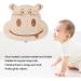 Hippo Shaped Baby Tooth Fairy Box - Keepsake Organizer for Lost Teeth - English Words Baby Shower Gift - Buy Online on SooperMarket.com