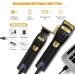 BESTBOMG Hair Clippers Men Professional Beard Trimmer with Rechargeable Base 5 Speed Cordless Electric Grooming Kits 6000RPM with LED Display and 2500mAh/2000mAh Built-in Battery - Buy Online on SooperMarket.com