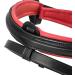 Sunride English Combined Bridle Hawaii - Soft Real Leather Adjustable & Anatomical with Reins (Full Size Black/Red) - Buy Online on SooperMarket.com
