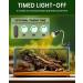 BONLUX Tortoise Heat Lamp: 200W Dimmable Reptile Spotlight with Timer Cycle | Clip-On for Aquarium Tanks and Basking | Strong Clips, Ideal for Terrariums (Bulb Not Included) - Buy Online on SooperMarket.com