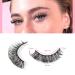 Glowing Win 10 Pair 3D False Eyelashes | Russian Strip Lashes | D Curl Reusable Cat Eye Volume & Wispy Fake Lashes - Buy Online on SooperMarket.com
