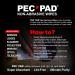 PEC-PAD Lint Free Wipes 4x4 - Non-Abrasive Ultra Soft Cloth for Cleaning Sensitive Surfaces - Ideal for Camera Lens, Filters, Film, Scanners, Telescopes, Microscopes, Binoculars - 100 Sheets Per Package - Buy Online on SooperMarket.com