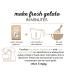 Franzese Salted Caramel Gelato Mix - Authentic Italian Kit | Homemade Gelato in Minutes | Gluten-Free, Perfect for Sorbets, Cakes & Smoothies - Buy Online on SooperMarket.com