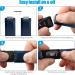 Vancle 3 Pack Silicone Sport Replacement Bracelets for Fitbit Inspire HR Inspire & Inspire 2 - Black Marine Blue Gray - Buy Online on SooperMarket.com
