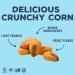 LOVE CORN Sea Salt Snack 1.6oz x10 Bags | Crunchy Non-GMO Gluten-Free Plant Based Low-Sugar | Salted Corn Snack Pack - Buy Online on SooperMarket.com