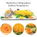 Rabbit Foraging Mat with Fixing Handle - Interactive Snuffle Pad for Rabbits, Guinea Pigs, Ferrets - Machine Washable Polar Fleece Feeding Mat - Buy Online on SooperMarket.com