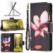 VQWQ Mobile Phone Case for Xiaomi Redmi Note 12 Pro Plus - Protective Leather Shell with Zipper Map - Magnetic Folding Case - Stylish Lotus Design - Buy Online on SooperMarket.com