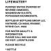 LIFEWTR Premium Purified Water 16.9 Fl Oz Bottles, pH Balanced with Electrolytes | 100% Recycled Plastic | Pack of 12 - 500ml - Buy Online on SooperMarket.com