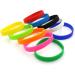 MoMolly Silicone Wristbands Rubber Bracelets - 12Pcs Mixed Colors Sports Bands for Women and Men - Customizable Charms - Assorted 12 Colors - Buy Online on SooperMarket.com