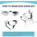 Pet Leso Doggles - Stylish Windproof Puppy Sunglasses in Pink | Shop Internationally for Trendy Dog Goggles - Buy Online on SooperMarket.com