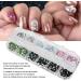 12 Grids Nails Kit Art Nail Tools Nail Decoration Set Nail Art Rhinestones DIY Nail Decoration Makeup Glitter Beads Manicure Tool Nail Rhinestones Set(#3) - Buy Online on SooperMarket.com