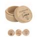 Wondering - milk tooth jar personalized made of wood with high -quality engraving - toothpage milk teeth as a reminder of the first teeth (tooth)