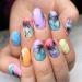 MiaoWu 6pcs Tropical Style Palm Summer Tree 3D Nail Stickers - Coconut Tree Nail Art Decals for DIY Manicure - Buy Online on SooperMarket.com