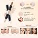 Dual-ended Contour Stick Ksndurn Contour Stick Makeup - Double-End Face Concealer Contouring Sticks Cream/Color Highlighter(Ivory) Shadow(Pink) - Buy Online on SooperMarket.com