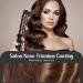 WeChip Rotating Curling Iron Automatic Hair Curler 1 1/4 Inch Ionic Self Curling Iron with Long Barrel Curling Wand for Waves with Extra Long Nano Titanium Barrel - Buy Online on SooperMarket.com