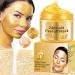 24K Gold Peel Off Mask | Anti-Aging Firming Face Mask with Hyaluronic Acid & Collagen | Deep Cleansing Moisturizing Removes Blackheads | 120g - Buy Online on SooperMarket.com