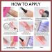 Lofuanna Poly Gel Nail Kit - 4 Colors | Professional DIY Poly Extension Gel Nail Kit for Beginners | Includes Nail Forms & Slip Solution | Builder Gel Poly Gel Kit - SET 3 - Buy Online on SooperMarket.com