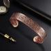 Buy Generic Magix 17.8 cm Magnetic Copper Bracelets for Men - 8 Magnets - Perfect Gift for Fathers & Husbands - Shop Internationally - Buy Online on SooperMarket.com