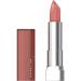 Maybelline Color Sensational Lipstick, Lip Makeup, Cream Finish, Hydrating Lipstick, Nude, Pink, Red, Plum Lip Color, Bare Reveal, 0.15 oz; (Packaging May Vary) 177 BARE REVEAL
