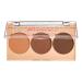 Ruby Kisses 3-in-1 Contour Palette - Long-Lasting and Easy to Blend Powder for All Skin Types - Buy Online on SooperMarket.com