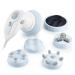 Innovagoods vibration massager with infrared technology 5 in 1 cellyred reduces cellulite and tightens the skin.With 5 interchangeable essays.