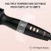 Terviiix 45mm Hot Brush | Ceramic Thermal Tourmaline Ionic Curling Wand with Digital Display | 5 Temperatures Dual Voltage | Black - Buy Online on SooperMarket.com