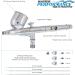 Master Airbrush G233 Pro Set - 3 Nozzle Sets (0.2, 0.3 & 0.5mm) - Dual-Action Gravity Feed Airbrush - Cutaway Handle - 1/3 oz Cup - How-to-Guide - Buy Online on SooperMarket.com
