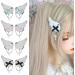 Cool Girls Hair Clip for Women SpiceGirl Hairpins Y2K Hair Clips Hair Style Accessories for ThinBang Animes Headdress Angel Wing Hairclip Hair Barrettes Hairclip Ornaments Black - Buy Online on SooperMarket.com