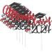 Warmhm 10 Sets Cake Insert Decor Party Supplies Graduation Cake Toppers Graduation Cupcake Topper Cake Picks Grad Cupcake Toppers European and American Plug-in Red Paper Redx2pcs 16.00X13.00X0.10CMx2pcs - Buy Online on SooperMarket.com