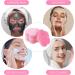 Telooco 50 Pieces Flower Shape Compressed Facial Sponges Disposable Expedient Travel Face Sponges for Cleansing Exfoliating Makeup Estheticians Spa(Pink) - Buy Online on SooperMarket.com