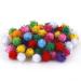 Colored Glitter Balls Pompom Furry Balls Christmas Pom Poms DIY Pompones Craft Supplies Handmade Decoration Materials 10mm 270pcs