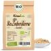 Cedar nuclei peeled organic 250g |Pounded entire cedar nuts in organic quality |Intensive nutty taste |Ideal as a snack or for adding in smoothies pestos salads |From the Achterhof 250 g (1 Pack)