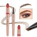 Anifer Liquid Microblading Smoke Gray Waterproof Eyebrow Pencil - Long-Lasting & Natural 4-Point Fork-Tip Pen (Smoke Gray 3) - Buy Online on SooperMarket.com