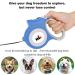 Makife Retractable Dog Leash 5m for Large & Medium Dogs | Includes Flashlight & 15 Dog Droppings Bags - Ideal for Easy Walks - Buy Online on SooperMarket.com